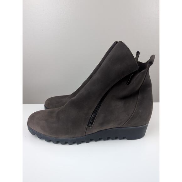 Arche Lomage Nubuck Leather Ankle Boots 40 - Picture 3 of 10